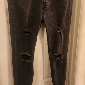 SHEIN Charcoal Denim Pants